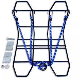 LYNX Bagagedrager verbreder - Zwart - Blauw