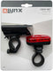 Lynx Fiets Verlichtingsset Basic 3 Lux Batterij Led Voorlamp & Achterlamp