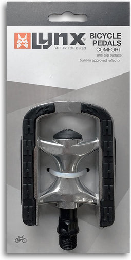 Lynx Platformpedaal Stadsfiets Sport 9/16 Inch Zilver Per Set