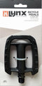 Lynx Platformpedalen Atb 9/16 Inch Zwart Per Set