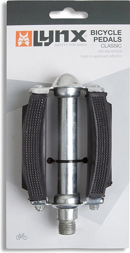 Lynx Platformpedalen Classic Stadsfiets 9/16 Inch Zwart Per Set