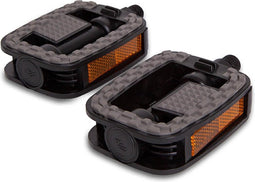 Lynx Platformpedalen Supergrip Stadsfiets 9/16 Inch Zwart