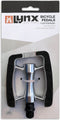 Lynx Platformpedalen Tourfiets 9/16 Inch Zilver/zwart