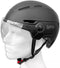 Lynx Speed Pedelec Helm met Visier - Zwart - Visor Pro Fietshelm Large
