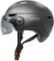 Lynx Speed Pedelec Helm met Visier - Zwart - Visor Pro Fietshelm Medium