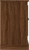 vidaXL - Dressoir - 100x35,5x60 - cm - bewerkt - hout - bruin - eikenkleur