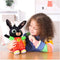 BING - Rainybow Pratende Bing knuffel - met oplichtende button