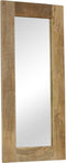 vidaXL - Spiegel - 50x50 - cm - massief - mangohout