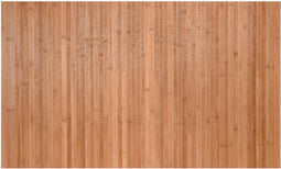 vidaXL - Vloerkleed - rechthoekig - 60x100 - cm - bamboe - naturel