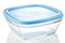 Hermetische Lunchtrommel Duralex Freshbox Blauw Vierkant (17 x 17 x 7 cm) (1,15 L)