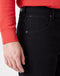 WRANGLER STRAIGHT - JEANS - Regular fit middelhoge taille met stretch - Zwart
