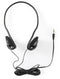 Nedis HPWD1105BK - On-ear koptelefoon met nekband - Ergonomisch en lichtgewicht - Zwart