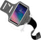 Mobiparts Comfort Fit Sport Armband - Samsung Galaxy A6 (2018) - Lichtgewicht ademend materiaal - Zwart