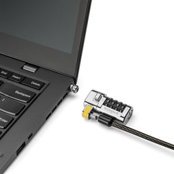 Kensington ClickSafe® Universeel combinatielaptopslot - met mastercode - voor alle laptops (EAN: 5028252606134)