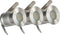 Lyslight Olan Grondspot Voordeelset - Tuinverlichting - 3 Aluminium/RVS Spots - Plug and Play - Laagspanning 24V