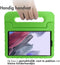 iMoshion Samsung Galaxy Tab A7 Lite - Kidsproof Backcover met handvat - Groen