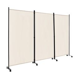 Coast - Kamerverdeler - 3 panelen 262 x 180 cm - wit