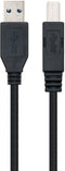 Nanocable 10.01.0802-BK - USB-kabel - 200 cm - Zwart