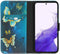 iMoshion Hoesje Geschikt voor Samsung Galaxy S23 Hoesje Met Pasjeshouder - iMoshion Design Softcase Bookcase - Blauw / Blue Butterfly