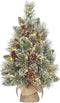 Black Box Kunstkerstboom Vandans - 30x30x45 cm - Pvc/hardnaald - Besneeuwd,Groen