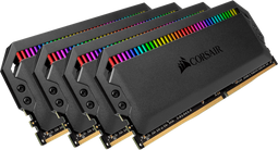 Corsair Dominator Platinum RGB - DDR4 Geheugen 32GB 3600MT/s CAS16 - Rood/groen/blauw (4x 8GB)