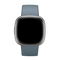 Fitbit Versa 4 - Smartwatch - Hartslagmonitor Slaapmonitor - Zilver Blauw