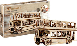 1:40 Revell 00618 Tiny Adventures - London Bus - Functioneel Model Houten Modelbouwpakket