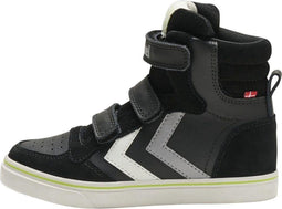 hummel Stadil Pro JR - Hoge sneakers - Klittenbandsluiting - Zwart