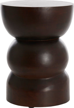 Light & Living Bijzettafel Azalio - 35cm - Donkerbruin