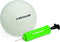 Dunlop Volleybalset - 609 x 220 CM Volleybalnet - Incl. Bal, Ballenpomp en Draagtas