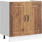 vidaXL - Spoelbakonderkast - Kalmar - 80x46x81,5 - cm - bewerkt - hout - oud - hout