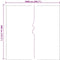 vidaXL - Doorzichtig - zeildoek - met - zeilringen - 4x10 - m - PVC