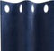 vidaXL - Blackout - Gordijnen - met - Oogjes - 2 - stuks - Donkerblauwe - Velours