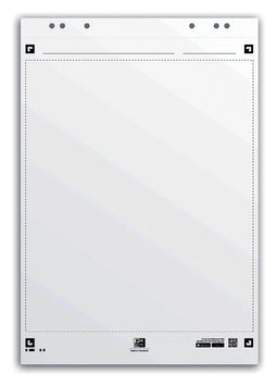 Oxford Smart Chart flipcharblok - 65 x 98 cm - pak met 20 vel - blanco - 1 stuk