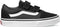 VANS YT Ward V - Lage sneakers - Suède/canvas - Zwart/wit (2023) - Maat 34