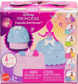 Disney Princess - CUPCAKE DOLL REVEAL - Kleine pop 90 mm - Meerkleurig