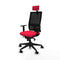 Bureaustoel Piqueras y Crespo 1D066N2 Rood