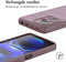 imoshion Hoesje - Geschikt voor Xiaomi Redmi Note 12 Pro Plus - EasyGrip Backcover - Paars