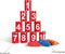 BS Toys Blikgooien - Werpspel met 10 Blikken en 3 Pittenzakken - Buitenspeelgoed - Rood (10 stuks)