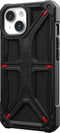 Urban Armor Gear Monarch Kevlar - iPhone 15 Plus Hoesje - Schokbestendig - Zwart