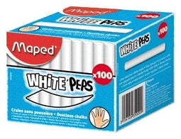 Maped - Schoolbordkrijt maped white'peps ds 100st wit