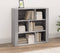vidaXL - Dressoir - 80x30x80 - cm - bewerkt - hout - grijs - sonoma - eikenkleurig