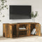 vidaXL - Tv-meubel - 100x31,5x35 - cm - bewerkt - hout - gerookt - eikenkleurig