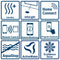 BOSCH SMV2ITX23E - Vaatwasmachine Serie 2 - 5 programma's 12 couverts 48 dB(A)