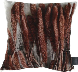 PTMD Felicia Sierkussen - 45 x 10 x 45 cm - Fluweel - Roest