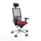 Bureaustoel met hoofdsteun Piqueras y Crespo 3D086N1 Kastanjebruin