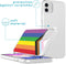 imoshion Hoesje Geschikt voor iPhone 11 Hoesje Siliconen - imoshion Design hoesje - Meerkleurig / Rainbow Flag