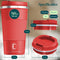 Castagnola Thermosbeker - Koffiebeker To Go - Isolerend RVS 510 ML - Rood