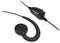 Kenwood KHS-34 - C-ring earpiece met microfoon - Zwart