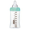 DODIE Anti-koliek fles Initiation + GLASS 3 snelheden stroom 2 - 270ml - VERT BIRDS